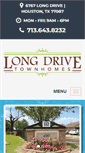 Mobile Screenshot of longdrivetownhomes.com